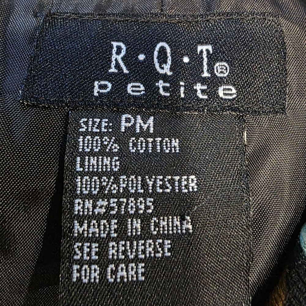 Requirements Vibrant Leaf Pattern Blazer - image 6